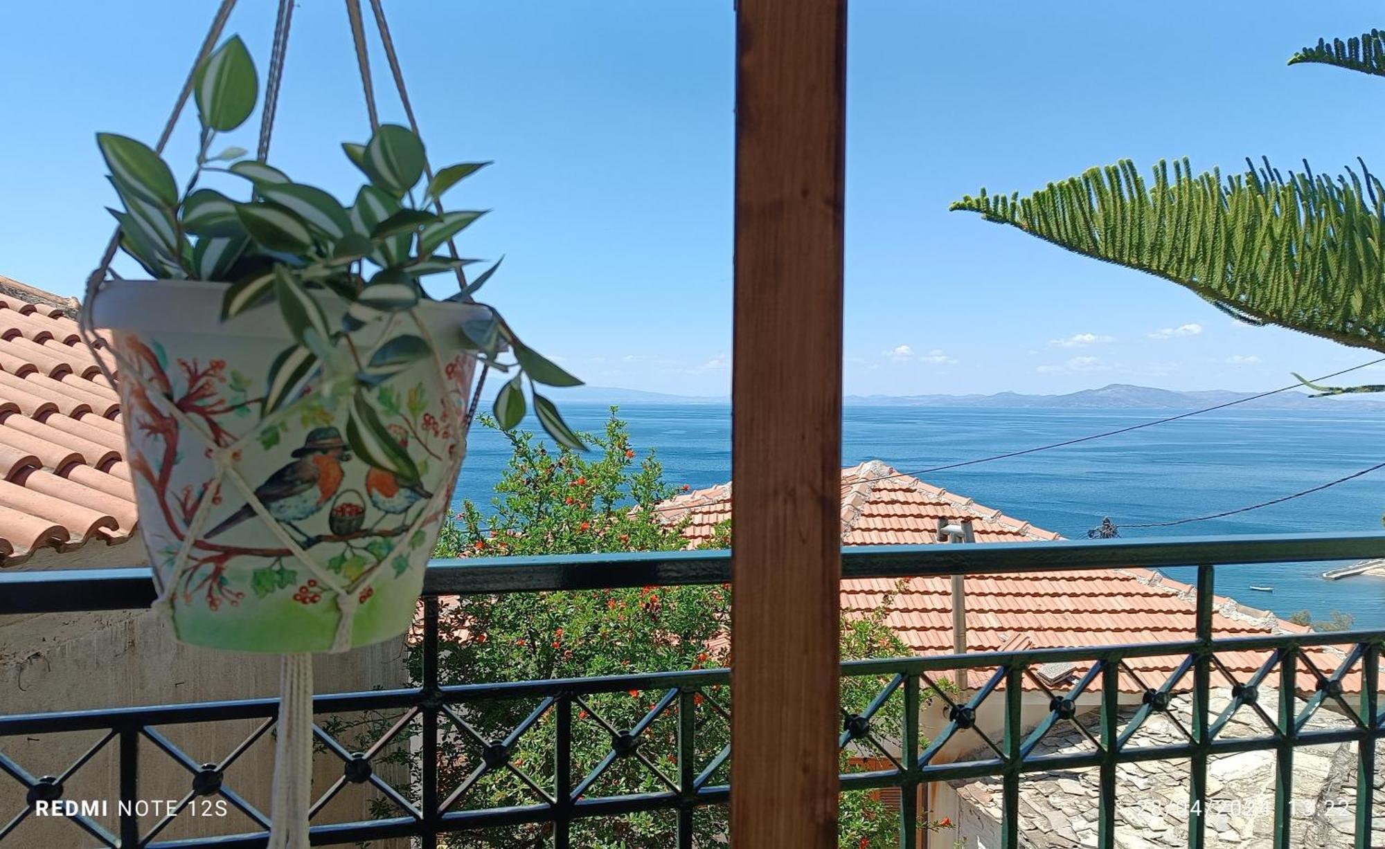 Mesonisi Με Υπέροχη Θέα Στον Παγασητικό!! Villa Áfissos Buitenkant foto