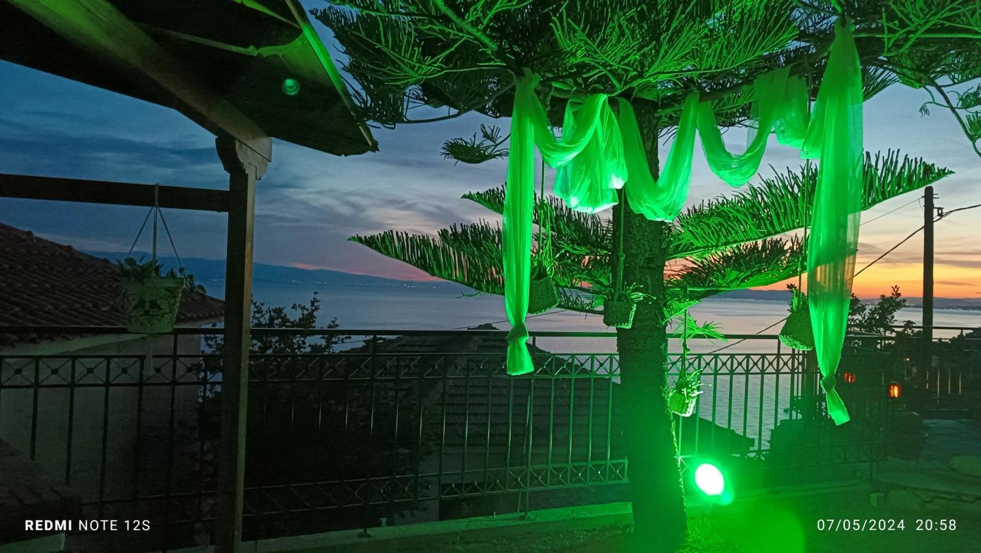 Mesonisi Με Υπέροχη Θέα Στον Παγασητικό!! Villa Áfissos Kamer foto