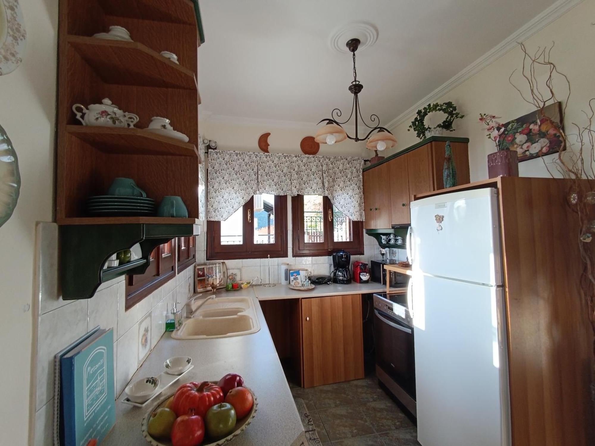 Mesonisi Με Υπέροχη Θέα Στον Παγασητικό!! Villa Áfissos Buitenkant foto